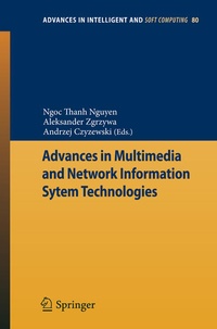 Enlarge image Cover: Advances in Multimedia and Network Information System Technologies - Springer