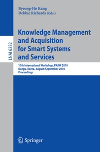 Enlarge image Cover: Knowledge Management and Acquisition for Smart Systems and Services - Springer