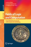 Cover: Fields of Logic and Computation - Springer