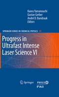 Cover: Progress in Ultrafast Intense Laser Science VI - Springer