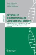 Cover: Advances in Bioinformatics and Computational Biology - Springer