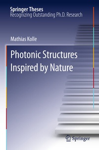 Abbildung von: Photonic Structures Inspired by Nature - Springer