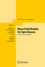 Cover: Mean Field Models for Spin Glasses - Springer