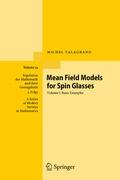 Cover: Mean Field Models for Spin Glasses - Springer