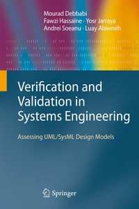 Enlarge image Cover: Verification and Validation in Systems Engineering - Springer