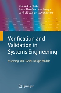 Enlarge image Cover: Verification and Validation in Systems Engineering - Springer