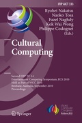 Cover: Cultural Computing - Springer