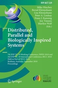 Cover: Distributed, Parallel and Biologically Inspired Systems - Springer
