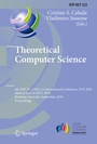 Cover: Theoretical Computer Science - Springer