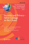 Cover: Security and Privacy - Silver Linings in the Cloud - Springer