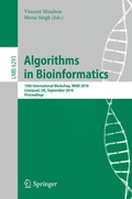 Cover: Algorithms in Bioinformatics - Springer