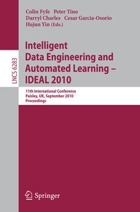 Abbildung von: Intelligent Data Engineering and Automated Learning -- IDEAL 2010 - Springer