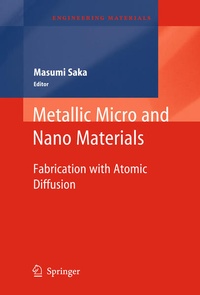 Enlarge image Cover: Metallic Micro and Nano Materials - Springer