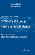Cover: Symmetries and Group Theory in Particle Physics - Springer