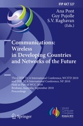 Cover: Communications: Wireless in Developing Countries and Networks of the Future - Springer