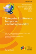 Cover: Enterprise Architecture, Integration and Interoperability - Springer