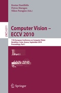Cover: Computer Vision -- ECCV 2010 - Springer
