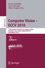 Cover: Computer Vision -- ECCV 2010 - Springer