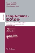 Cover: Computer Vision -- ECCV 2010 - Springer