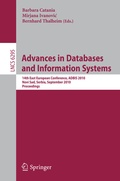 Cover: Advances in Databases and Information Systems - Springer