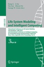 Cover: Life System Modeling and Intelligent Computing - Springer