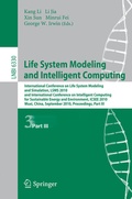 Cover: Life System Modeling and Intelligent Computing - Springer