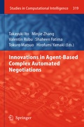 Cover: Innovations in Agent-Based Complex Automated Negotiations - Springer