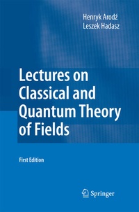 Enlarge image Cover: Lectures on Classical and Quantum Theory of Fields - Springer