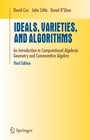 Cover: Ideals, Varieties, and Algorithms - Springer