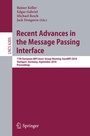 Cover: Recent Advances in the Message Passing Interface - Springer