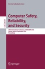 Cover: Computer Safety, Reliability, and Security - Springer