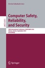 Cover: Computer Safety, Reliability, and Security - Springer