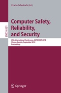 Cover: Computer Safety, Reliability, and Security - Springer