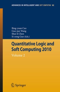 Enlarge image Cover: Quantitative Logic and Soft Computing - Springer