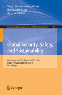 Abbildung von: Global Security, Safety, and Sustainability - Springer