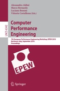Cover: Computer Performance Engineering - Springer