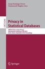 Cover: Privacy in Statistical Databases - Springer