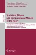 Cover: Statistical Atlases and Computational Models of the Heart - Springer