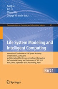 Cover: Life System Modeling and Intelligent Computing - Springer