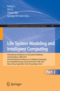 Cover: Life System Modeling and Intelligent Computing - Springer
