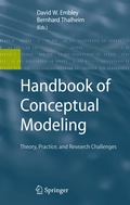 Cover: Handbook of Conceptual Modeling - Springer