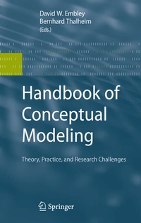 Enlarge image Cover: Handbook of Conceptual Modeling - Springer
