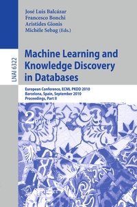 Enlarge image Cover: Machine Learning and Knowledge Discovery in Databases - Springer