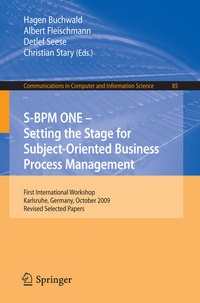 Enlarge image Cover: S-BPM ONE: Setting the Stage for Subject-Oriented Business Process Management - Springer