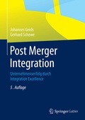Cover: Post Merger Integration - Springer Gabler