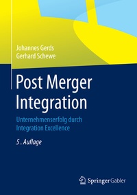 Abbildung von: Post Merger Integration - Springer Gabler