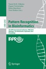 Cover: Pattern Recognition in Bioinformatics - Springer