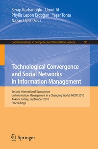 Enlarge image Cover: Technological Convergence and Social Networks in Information Management - Springer