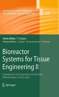 Enlarge image Cover: Bioreactor Systems for Tissue Engineering II - Springer