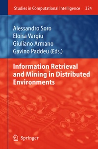 Enlarge image Cover: Information Retrieval and Mining in Distributed Environments - Springer